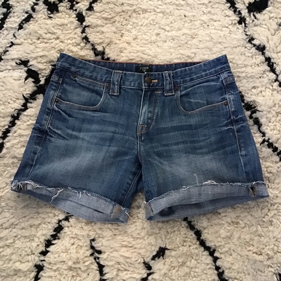 J. Crew Pants - LAST DAY J. Crew Cuffed Denim Short